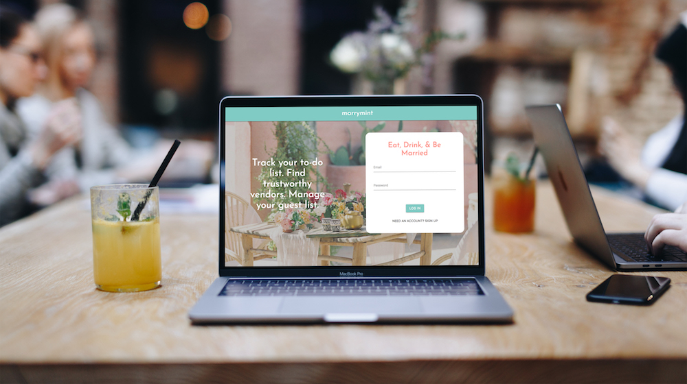 marrymint mockup